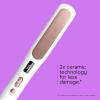 imageConair Double Ceramic Straightening Brush Heated Straightening Brush for Smooth Shiny Hair VShaped Heat Bristles for Closer Contact15