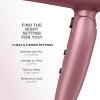 imageConair Hair Dryer with Diffuser and Folding Handle Travel Friendly Hair Dryer Radiance Boost Blow Dryer for Less Frizz More Shine and Irresistibly Silky Hair Includes Diffuser and Concentrator