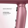 imageConair Hair Dryer with Diffuser and Folding Handle Travel Friendly Hair Dryer Radiance Boost Blow Dryer for Less Frizz More Shine and Irresistibly Silky Hair Includes Diffuser and Concentrator