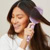 imageConair Scalp Care Detangling hairbrush  Curly Hair Brush  Scalp Massager  hairbrushes for women ampamp men  detangler for all lengths and types  can use wet or dry  Red RushElectric Purple