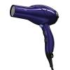 imageINFINITIPRO by CONAIR Hair Dryer with Diffuser Quick Style ampamp Shine Blow Dryer FrizzFree Hair BlueDark Purple
