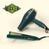 imageINFINITIPRO by CONAIR Hair Dryer with Diffuser Quick Style ampamp Shine Blow Dryer FrizzFree Hair BlueGreen