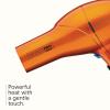 imageINFINITIPRO by CONAIR Hair Dryer with Diffuser Quick Style ampamp Shine Blow Dryer FrizzFree Hair BlueOrange With Bonus Brush