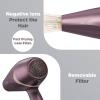 imageINFINITIPRO by CONAIR Hair Dryer with Diffuser Quick Style ampamp Shine Blow Dryer FrizzFree Hair BluePurple