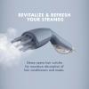 imageInfiniti PRO by CONAIR Steam Therapy Hair Steamer Portable Hair Steamer with 7quot Diffuser Attachment 30Second Heat Up Penetrating Steam Helps Detangle Reshape and Volumize Curls