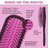 imageThe Knot Dr hair brush by Conair  Detangling hair brush  Travel Brush  wet brush  Removes Knots and Tangles in wet or dry hair Pink