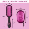 imageThe Knot Dr hair brush by Conair  Detangling hair brush  Travel Brush  wet brush  Removes Knots and Tangles in wet or dry hair Pink