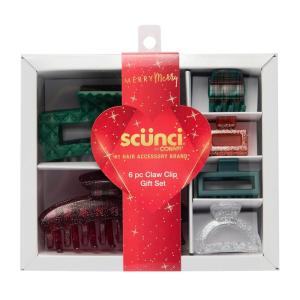 imageScunci by Conair 6pk Pastel Gift Set  Claw Clips  hair accessories for girls and women  teen girl gifts trendy stuff  for all hair types  Assorted Colors and StylesAssorted 6