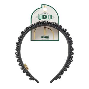 imageWicked Elphaba Pearl Headband  hair accessories  hair accessories for girls  gifts for her  Scunci by ConairElphaba Black