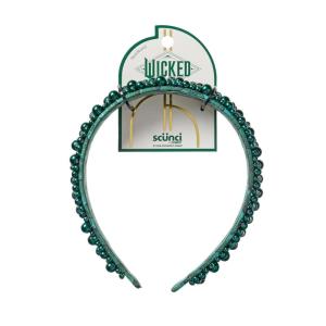 imageWicked Elphaba Pearl Headband  hair accessories  hair accessories for girls  gifts for her  Scunci by ConairEmerald City Green