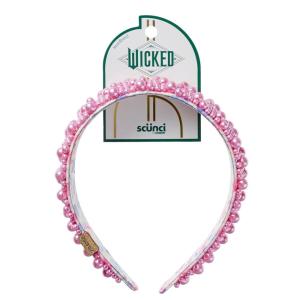 imageWicked Elphaba Pearl Headband  hair accessories  hair accessories for girls  gifts for her  Scunci by ConairGlinda Pink 2