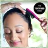 imageCONAIR x Tamera Mowry Collection Smoothing Brush and 3 in 1 Comb Set slick back hairbrush to smooth flyaways  perfect to section or tease hair  sleek ponytail bun  2 piece bundlePink 3in1 comb