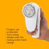 imageConair Fabric Shaver and Lint Remover Rechargeable Portable Clothes Shaver with 3 Settings Fuzz Remover for Sweaters Clothing and Furniture Large 2Inch Shaving Head White