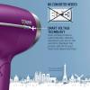 imageConair Hair Dryer Worldwide Travel Hair Dryer with Smart Voltage Technology and Folding Handle Includes ConcentratorPurple