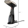 imageConair Handheld Garment Steamer for Clothes Turbo ExtremeSteam 1875W Fabric Steamer Portable Handheld Design Strong Penetrating Steam Amazon Exclusive Blackone size
