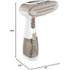 imageConair Handheld Garment Steamer for Clothes Turbo ExtremeSteam 1875W Fabric Steamer Portable Handheld Design Strong Penetrating Steam WhiteChampagneWhite