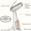 imageConair Handheld Garment Steamer for Clothes Turbo ExtremeSteam 1875W Fabric Steamer Portable Handheld Design Strong Penetrating Steam WhiteChampagneWhite
