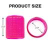 imageConair Heatless Curlers 31 Count  Heatless Curls Overnight Assorted Sizes  Self Grip Hair Rollers  Hair Styling Tools  Black ampamp Gray  wStorage CaseHot Pink
