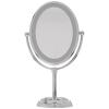 imageConair Lighted Makeup Mirror LED Vanity Mirror 1X7X Magnifying Mirror Double Sided Battery Operated in Polished Chrome47L x 8W
