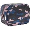 imageConair Makeup Bag  Travel Toiletry Bag  Cosmetic Bag  Toiletry Bag for Women  Double Zip Organizer  Tropical PrintBlue  Pink  Black Camo
