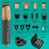 imageConair Men AllinOne Trimmer for Men  Nose Hair Beard Mustache Body Hair Trimmer  19 Piece Mens Grooming Kit for Manscaping Showerproof  RechargeableGrey