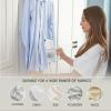 imageConair Travel Steamer for Clothes  Mini Garment Steamer Fabric Steamer in White by Travel Smart  Packable in Carry On Luggage  Dual Voltage