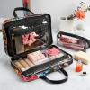 imageConair Travel Toiletry Bag  Makeup Bag  Cosmetic Bag Travel Makeup BagBlack Floral