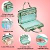 imageConair Travel Toiletry Bag  Makeup Bag  Cosmetic Bag Travel Makeup BagPink Palm