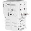 imageConair Universal Travel Adapter with USB European Plug Adapter with Surge Protection AllinOne Travel Adapter Worldwide1 Piece Set