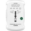 imageConair Universal Travel Adapter with USB European Plug Adapter with Surge Protection AllinOne Travel Adapter Worldwide1 Piece Set