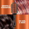 imageConair Vented Copper Collection Round Brush for Blow Drying and Styling  Quick Blow Dry BrushVented Oval
