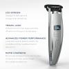 imageConairMAN Beard Trimmer for Men for Face and Mustache WetDry Beard and Stubble Trimmer Flex Contouring Head with 15 Precise Settings and PremiumGrey