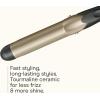 imageINFINITI PRO CONAIR Tourmaline Ceramic 1 Inch Curling Iron 1Inch Barrel Digital Hair Curler Produces Loose Curls 5 Heat Settings For Use on Medium and Long Hair Dark GreyDark Grey