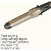 imageINFINITI PRO CONAIR Tourmaline Ceramic 1 Inch Curling Iron 1Inch Barrel Digital Hair Curler Produces Loose Curls 5 Heat Settings For Use on Medium and Long Hair Dark GreyDark Grey