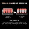imageINFINITIPRO BY CONAIR Color Changing Hot Rollers for Long Medium and All Hair  Hair Curler  Hair Roller Clips Included  1 12inch and 1 14inch Rollers1 Count Pack of 1
