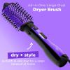 imageINFINITIPRO BY CONAIR The Knot Dr AllinOne Oval Dryer Brush Hair Dryer ampamp Volumizer Hot Air BrushOval Dryer Brush