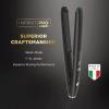 imageINFINITIPRO by CONAIR ArteBella 1inch Flat Iron Hair Straightener with Extra Long Plates  Italian Performance for UltraFast Flawless Styling