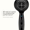 imageInfiniti PRO CONAIR ArteBella Hair Dryer Italian Performance Blow Dryer with Diffuser and Concentrator Attachments Luxurious Experience and UltraFast Drying Power 6 HeatSpeed Settings Black