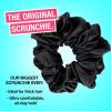 imageScunci by Conair The Original Scrunchie hair accessories  hair accessories for women  Jumbo Size in Washable Black Nylon Silk 1 CountBlack Onyx