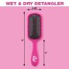 imageThe Knot Dr hair brush by Conair  Detangling hair brush  Removes Knots and Tangles in wet or dry hair  curly hair brush  PurpleHot Pink