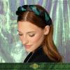 imageWicked Elphaba Satin Twisted Spa Headband  Makeup Headband  Scunci by ConairElphaba Green