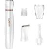 imageConair GIRLBOMB AllinOne FaceBody Trimmer and Shaver Set for Women WetDry RechargeableWhite