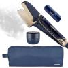 imageConair SteamStylist 3in1 Steam Press and Iron Steamer for Clothes With Fabric Shaver Extra Water Tank and Storage Bag For Home Office or Travel Amazon Exclusive Midnight BlueMidnight Blue