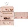 imageConair Travel Jewelry Organizer Travel Jewelry Bag with 6Zippered Pockets in Blush Pink by Travel SmartBlush Pink