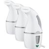 imageConair Travel Steamer for Clothes  Mini Garment Steamer Fabric Steamer in Green by Travel Smart  Packable in Carry On Luggage  Dual VoltageAll White