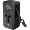 imageConair Universal Travel Adapter  AllinOne European and Worldwide Travel Plug Adapter with Surge Protection  Includes Charging Cable and USB C Port