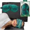 imageWicked Elphaba Satin Sleep Set  1 Pillow Case ampamp 1 Sleep Mask  Gifts for her  self Care  Scunci by ConairElphaba  Black
