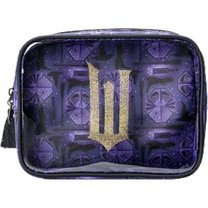 imageConair Makeup Bag  Travel Toiletry Bag  Cosmetic Bag  Toiletry Bag for Women  Double Zip Organizer  Tropical PrintWicked Purple