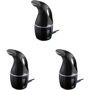 imageConair Travel Steamer for Clothes  Mini Garment Steamer Fabric Steamer in Green by Travel Smart  Packable in Carry On Luggage  Dual VoltageBlack