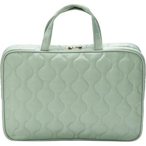 imageConair Travel Toiletry Bag  Makeup Bag  Cosmetic Bag Travel Makeup BagSage Green